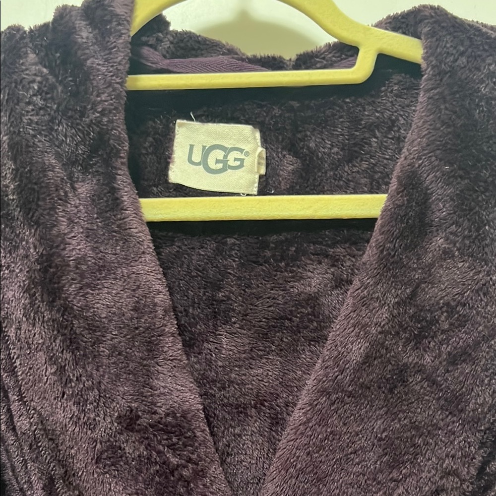 UGG Deep Purple Plush Robe